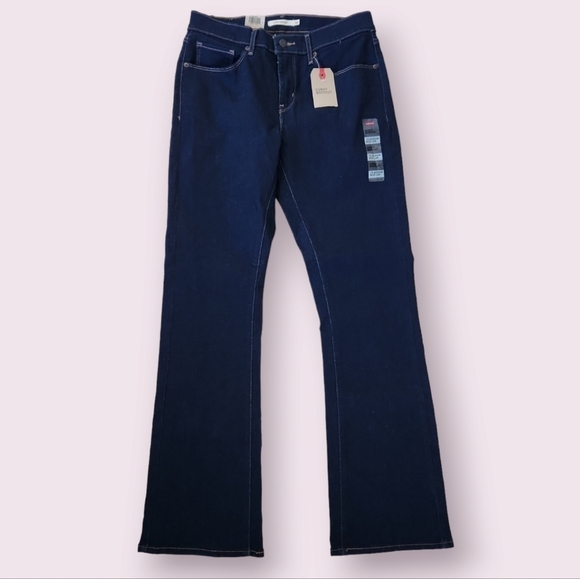 NWT Levi's Curvy Bootcut Jeans Stretchy Size 10 30 x 32 - Picture 4 of 11